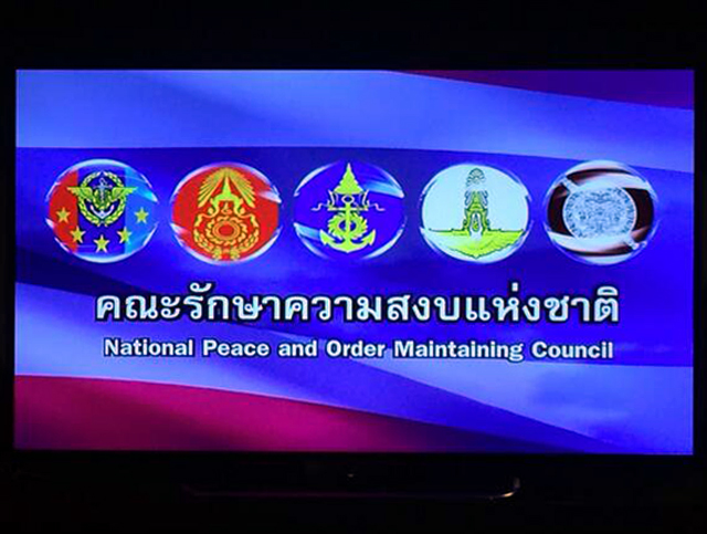 media control thailand coup